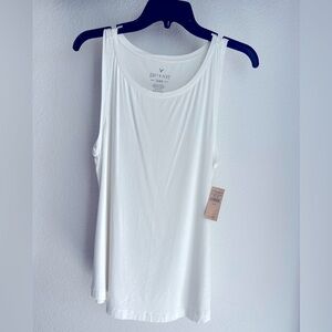American Eagle, White Tank Top